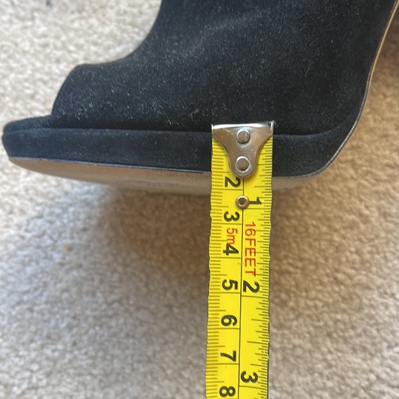 Jimmy Choo suede peep-toe platform heeled booties - Picture 10 of 11